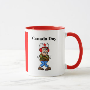 Caneca Shivering Canada Day Mug