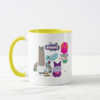 Caneca Shnitzel, Mung, Chowder e Truffles