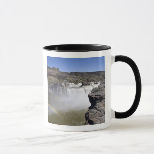 Caneca Shoshone Falls no rio Cobra em Twin Falls,