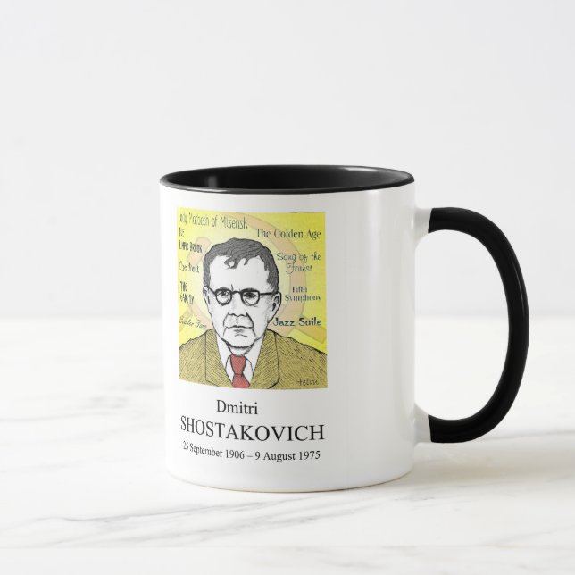 Caneca Shostakovich (Direita)