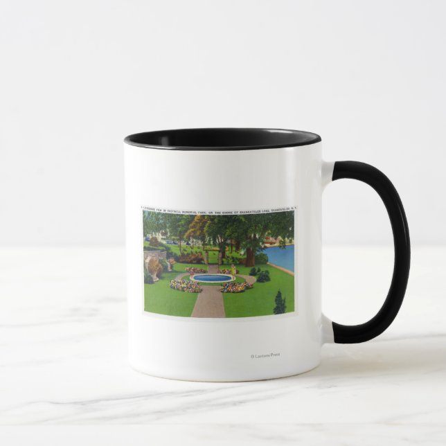 Caneca Shotwell Memorial Park Cena pelo Lago Shore (Direita)