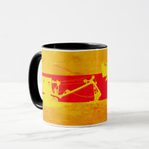 Caneca Shovels de Cabo Antecipado do Engenheiro Operacion