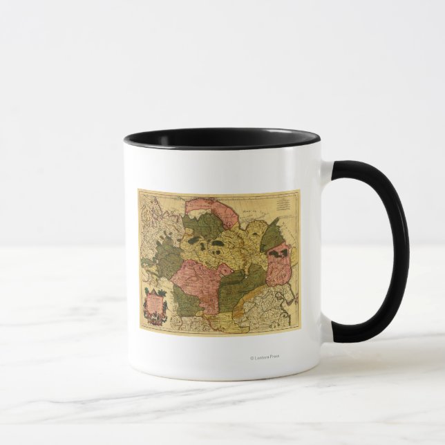 Caneca Sibéria, RússiaMapa PanorâmicoSibéria, Rússia (Direita)