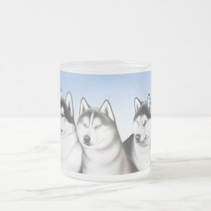 Caneca Siberian do rouco do Malamute
