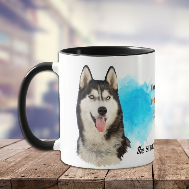 Caneca Siberian Husky Dog Loyal Amigo (Criador carregado)