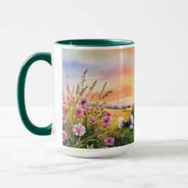 Caneca Siberian Husky Puppy Sunrise