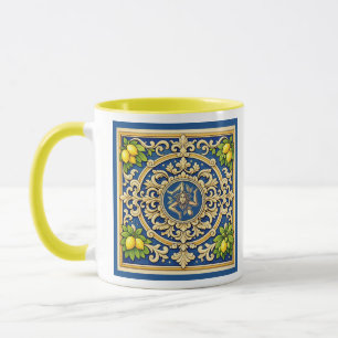 Caneca Sicilia Trinacria design siciliano