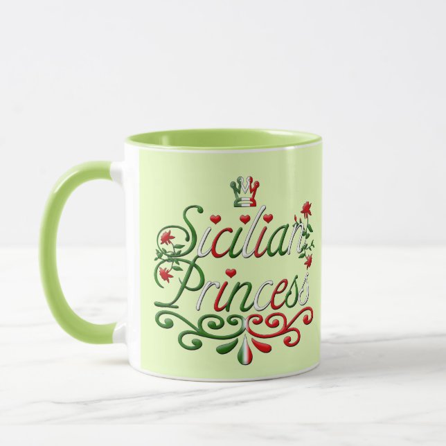 Caneca Sicilian Princess Mug (Esquerda)