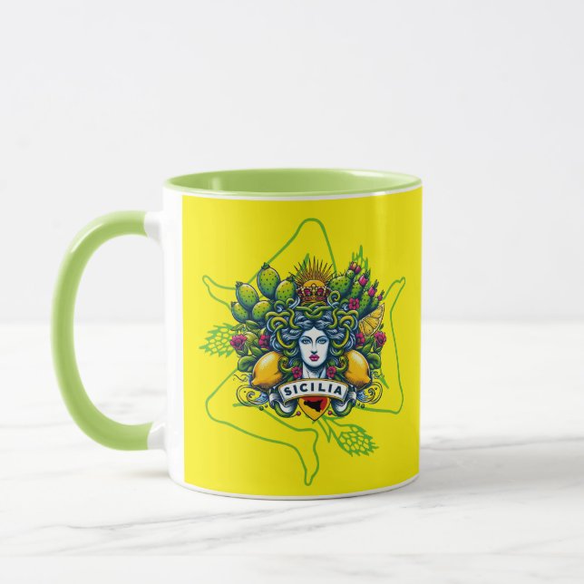 Caneca Sicilian Trinacria (Esquerda)