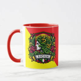Caneca Sicilian Trinacria   Mug