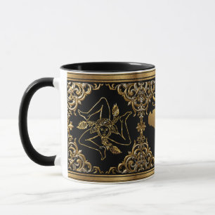 Caneca Siciliano Barroco Design Mug