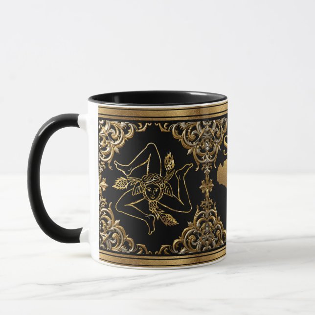 Caneca Siciliano Barroco Design Mug (Esquerda)
