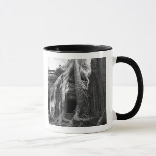 Caneca Siem Reap, Camboja. Logo fora de Siem Reap,