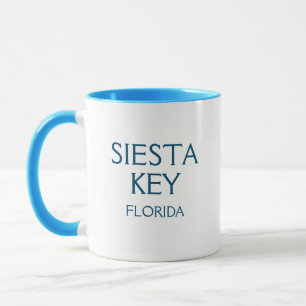 Caneca Siesta Key Florida Coffee Mug
