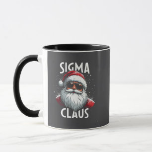 Caneca Sigma Claus Funny Gen Alpha Escola Christma