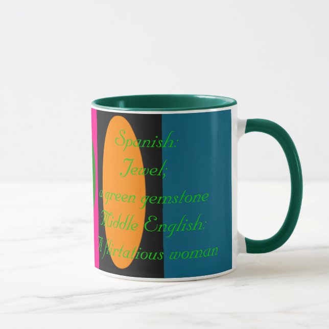 Caneca Significado e Origem do Nome Jade (Direita)