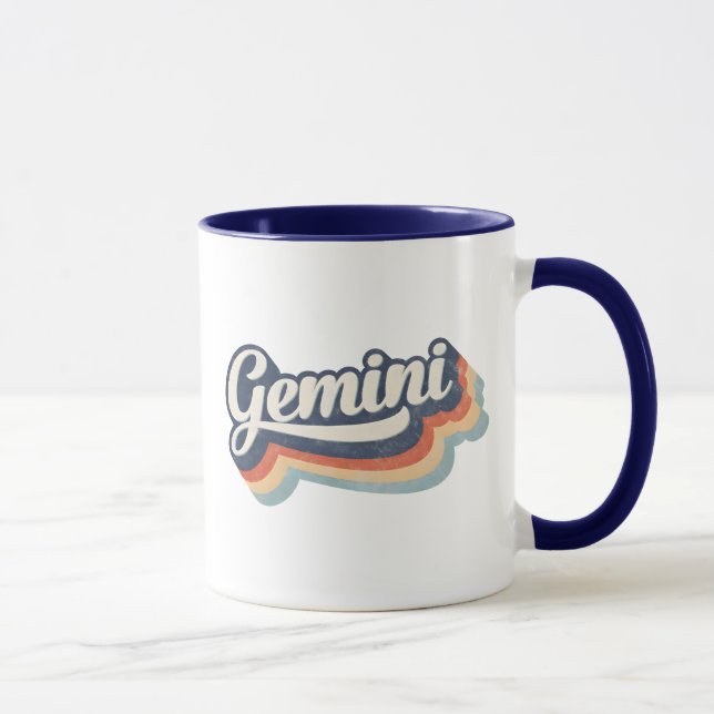Caneca Signo Astrológico de Gêmeos (Direita)