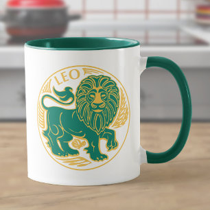 Caneca Signo do Zodíaco Leão