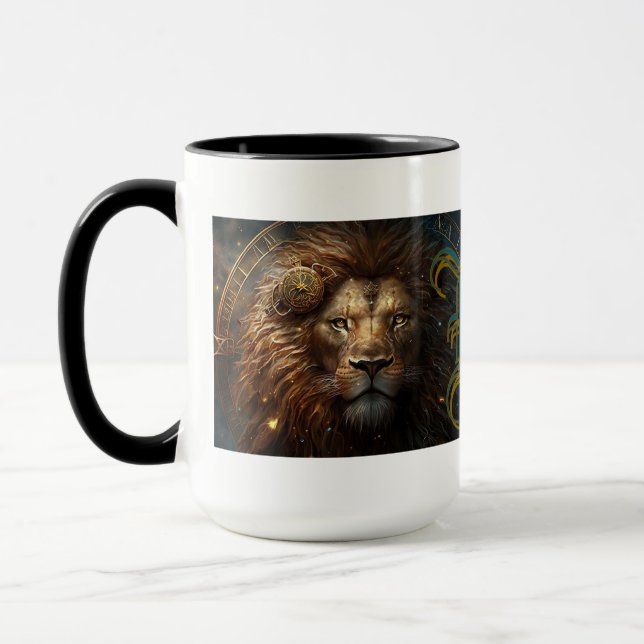 Caneca Signo Zodiacal de Leão (Esquerda)