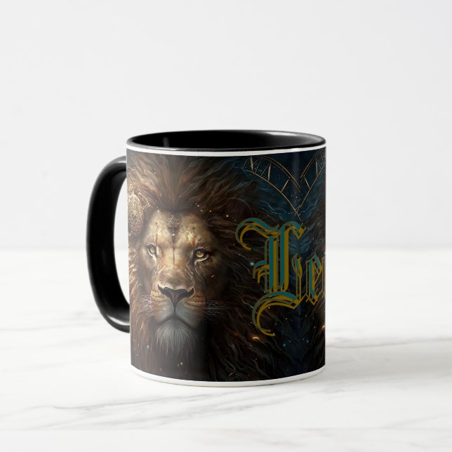 Caneca Signo Zodiacal de Leão (Frente Esquerda)