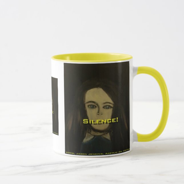 Caneca Silence! II (Direita)