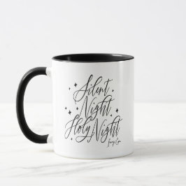 Caneca Silent Night Holy Night Religious Holiday