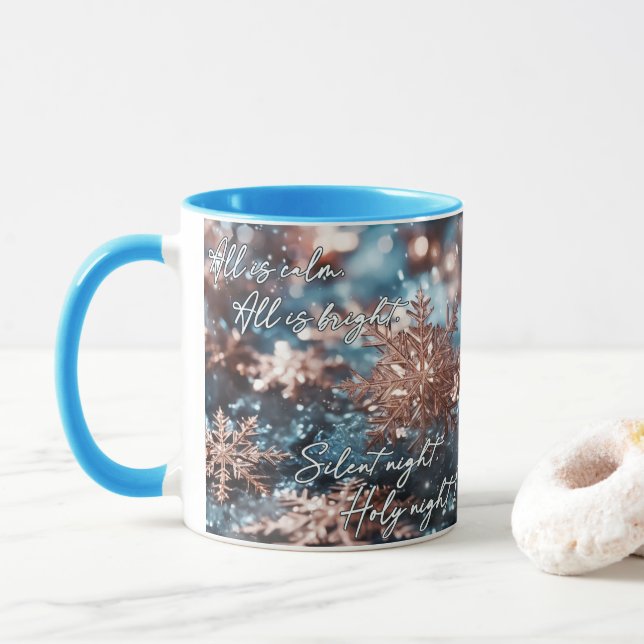 Caneca Silent Night - Kerstmis Mok (Com Donut)