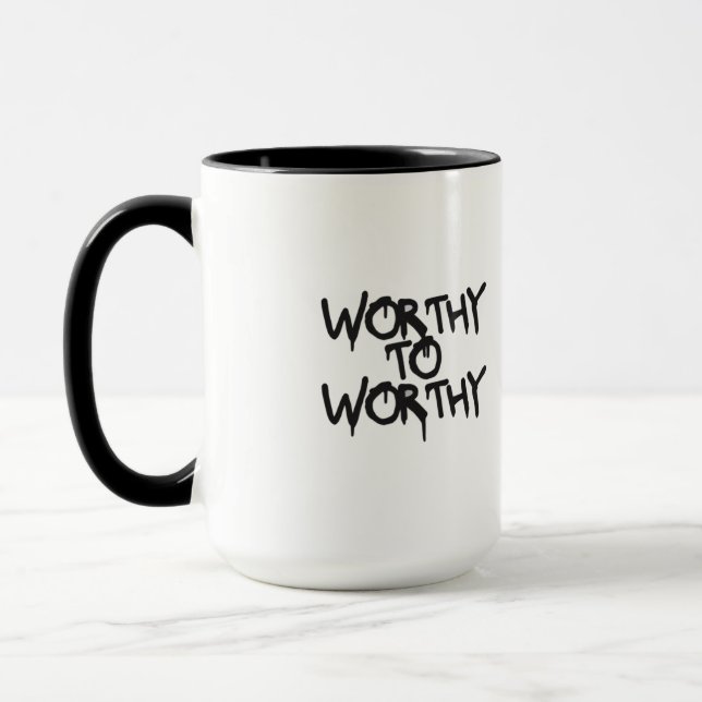 Caneca Silent Power Morning — DIGNA PARA DIGNA (Esquerda)