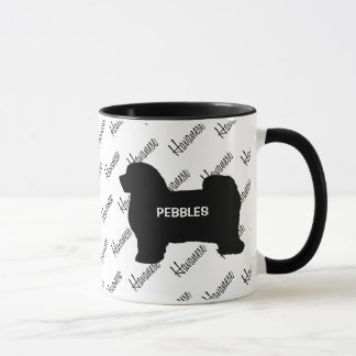 Caneca Silhouette de Cachorro PERSONALIZADO