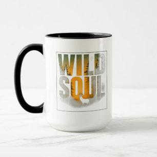 Caneca Silhouette Selvagem de Veados de Soul