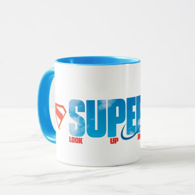 Caneca Silhouette Superman Skybound (Frente Esquerda)