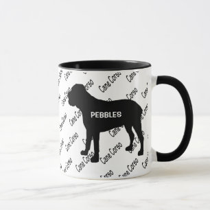 Caneca Silhueta Cane Corso PERSONALIZADA