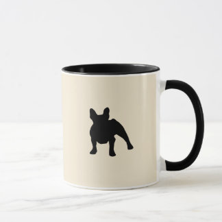 Caneca Silhueta de Bulldog Francês
