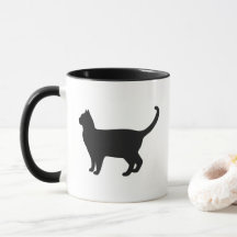 Silhueta de Gato Fofa