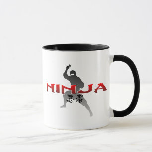 Caneca Silhueta de Ninja