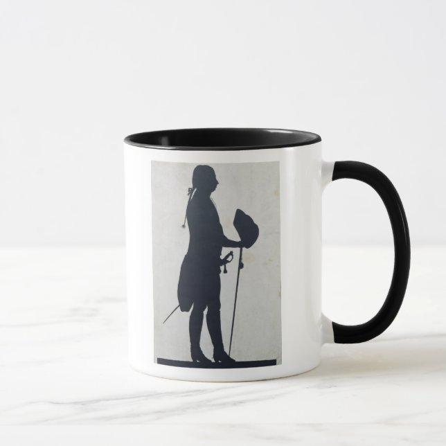 Caneca Silhueta de um homem (Direita)