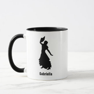 Caneca Silhueta Flamenca