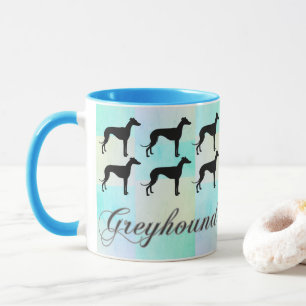 Caneca Silhueta Greyhound