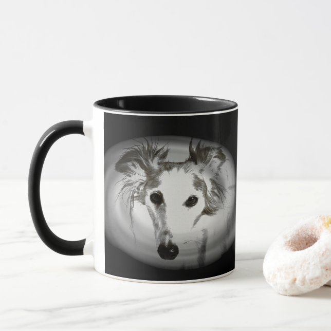 Caneca Silken Windhound em Grays (Com Donut)