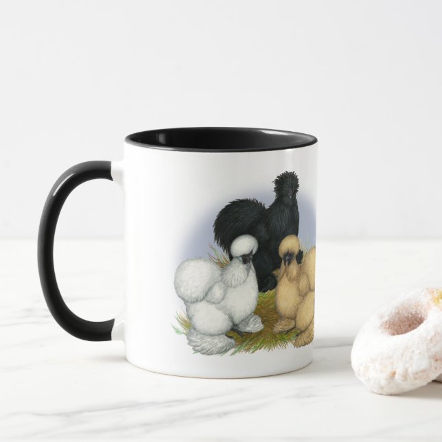 Caneca Silkie Trio (Com Donut)