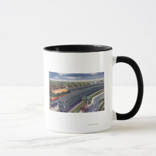 Caneca Silver Meteors "Seaboard" nas terras altas da Flór