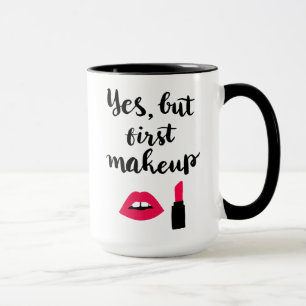 Caneca Sim mas primeira frase bonito da composição