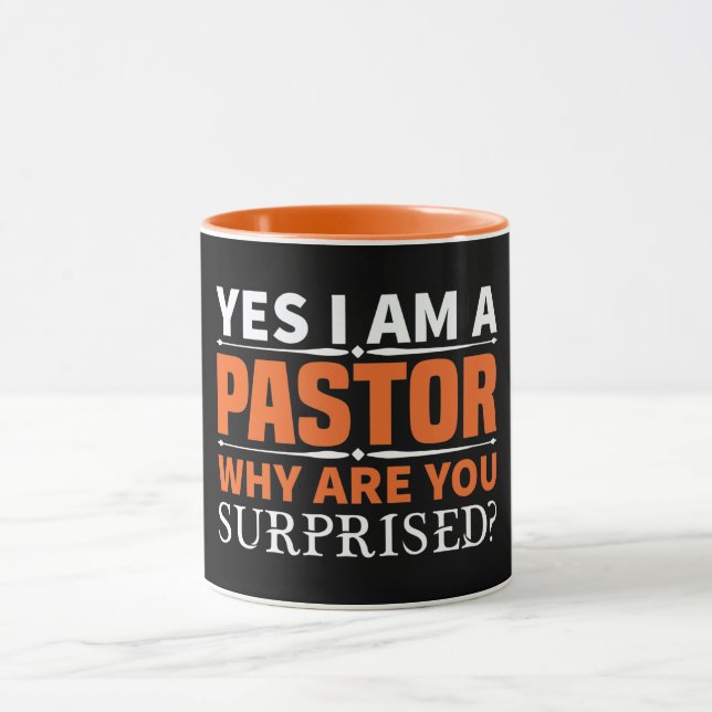 Caneca Sim, Sou Pastor (Centro)