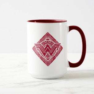 Caneca Símbolo Amazônico da Mulher Maravilha