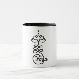 Caneca Símbolo Budista Lotus Unalome/ Yoga