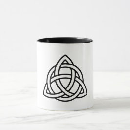 Caneca Símbolo Celtic Trinity Knot Triquetra Wicca