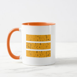 Caneca Símbolo de 3 linhas legal | Uniformidade e Harmoni
