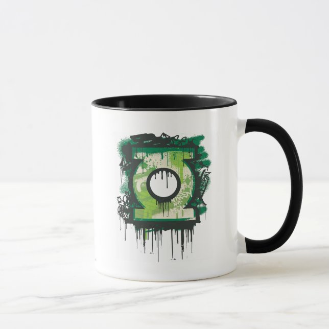 Caneca Símbolo de Grafite Lanterna Verde (Direita)