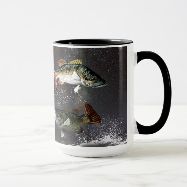 Caneca Símbolo do zodíaco dos peixes (Direita)