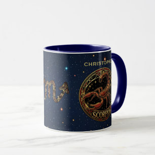 Caneca Símbolo do Zodíaco Escorpião